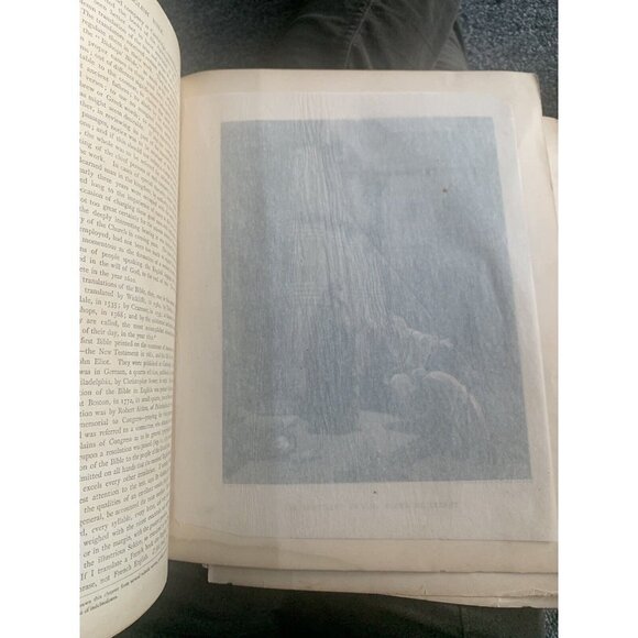 Family Bible Year Printed 1880’s by The National Publishing Co AS IS - Picture 7 of 16